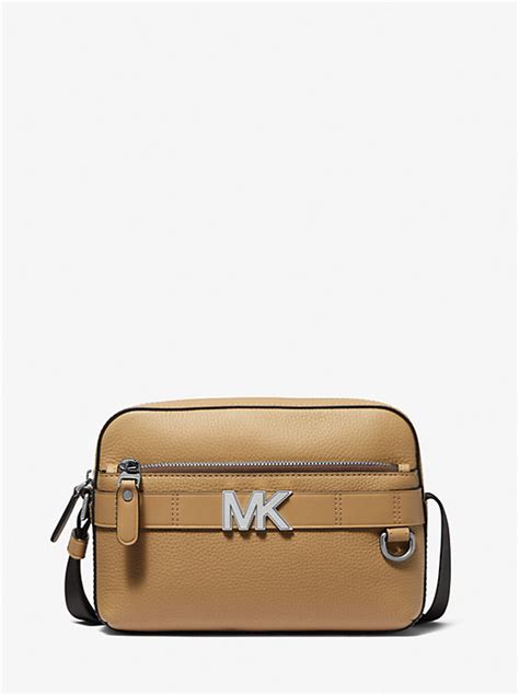 michael kors hudson utility crossbody bag|hudson pebbled leather crossbody bag.